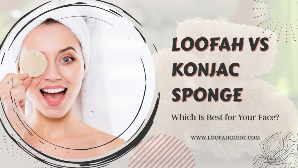 Loofah vs Konjac Sponge: Which Is Best for Your Face? 2 Loofah Guide Loofah vs Konjac Sponge Face Guide | Complete Comparison 2026