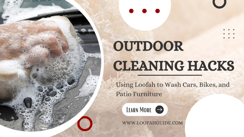 Using Loofah to Wash Cars Bikes and Patio Furniture | 2026 Guide