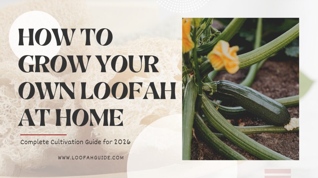 How to Grow Your Own Loofah at Home | 2026 Guide | Loofah Guide