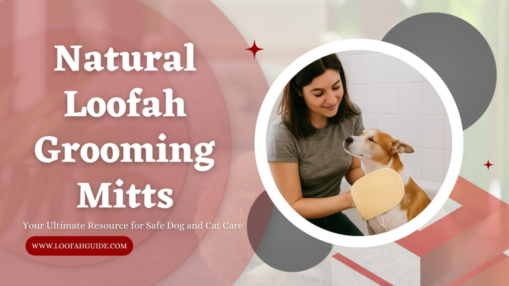 Natural Loofah Grooming Mitts | Safe Dog and Cat Grooming 2026 | Loofah Guide
