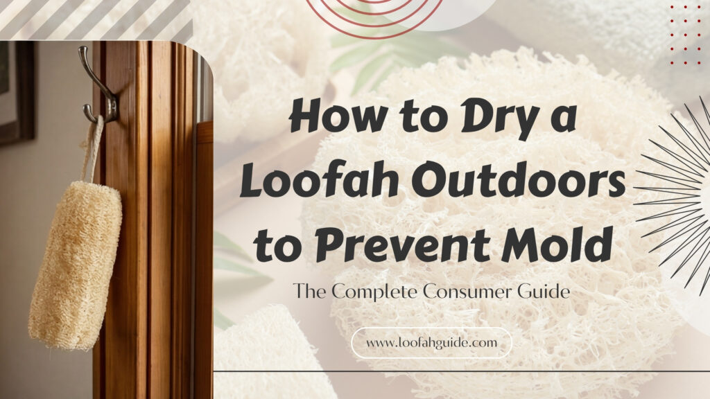How to Dry a Loofah Outdoors to Prevent Mold | Loofah Guide 2026